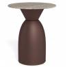 Šoninis staliukas 113466 Ø40 rudas/pilkas