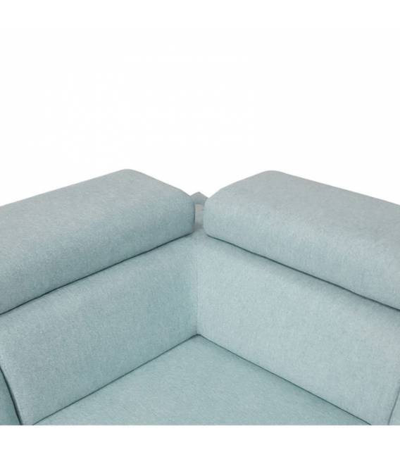 Minkštas kampas HERON 256x190 žydras