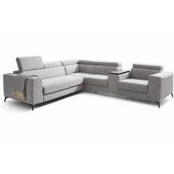 Minkštas kampas HERON 256x365 pilkas