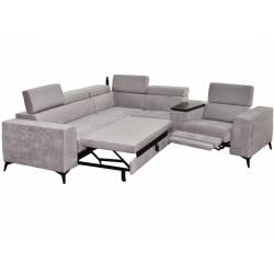 Minkštas kampas HERON 256x365 pilkas