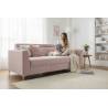Sofa-lova HERON 249x99 rožinė