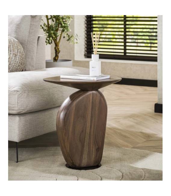 Šoninis staliukas SOLIS 36x45 tamsiai rudas