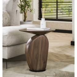 Šoninis staliukas SOLIS 36x45 tamsiai rudas