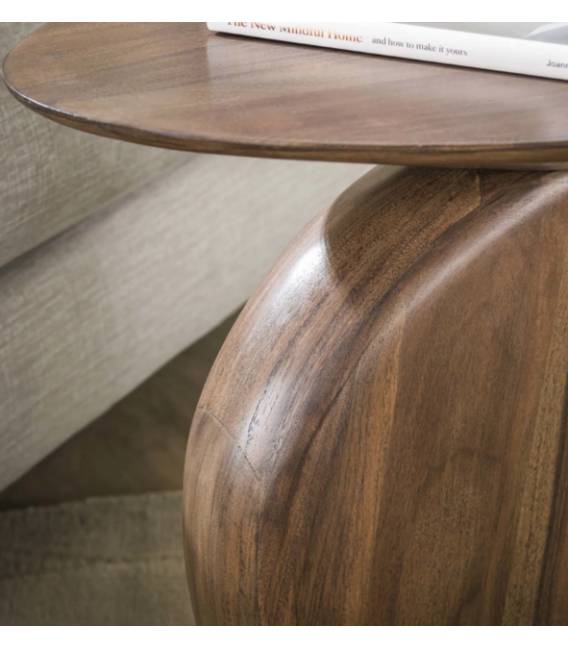 Šoninis staliukas SOLIS 36x45 tamsiai rudas