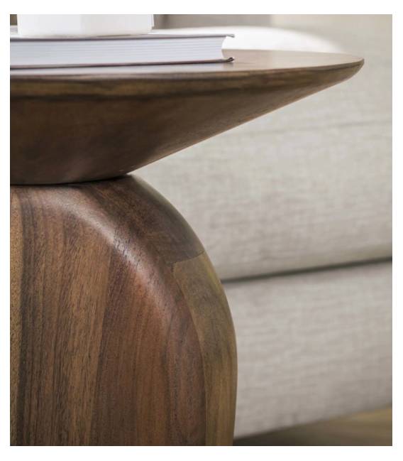 Šoninis staliukas SOLIS 36x45 tamsiai rudas