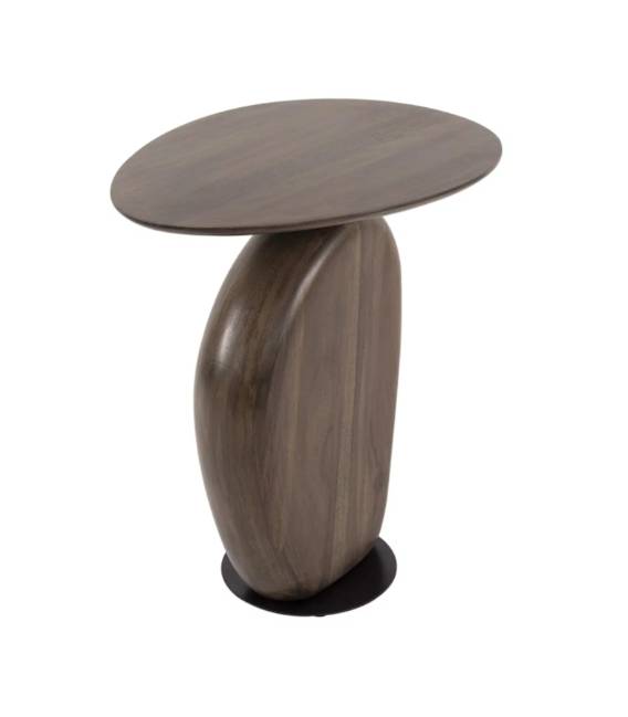 Šoninis staliukas SOLIS 36x45 tamsiai rudas