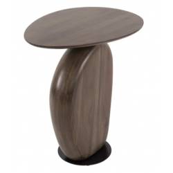 Šoninis staliukas SOLIS 36x45 tamsiai rudas