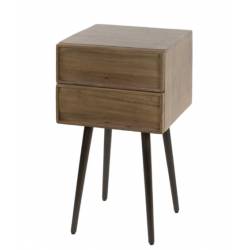 Naktinė spintelė FRAME 45x40 ruda