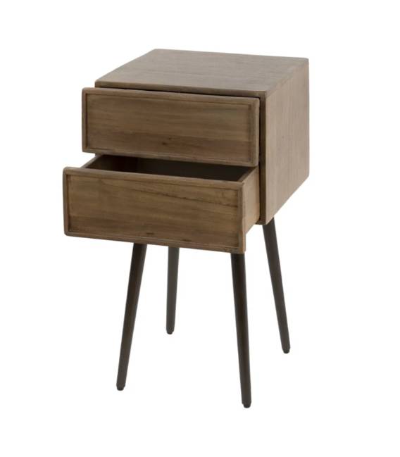 Naktinė spintelė FRAME 45x40 ruda