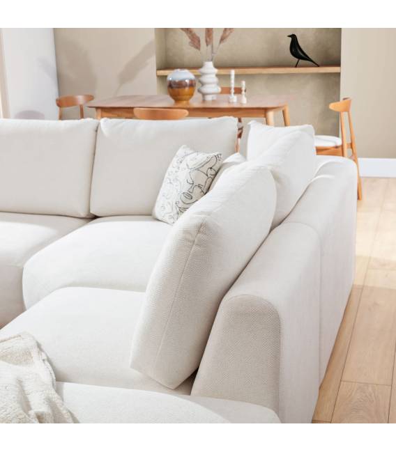 Minkštas kampas DIONIZOS 274x396 beige