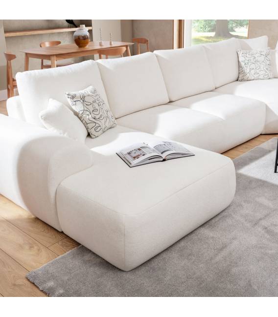 Minkštas kampas DIONIZOS 274x396 beige