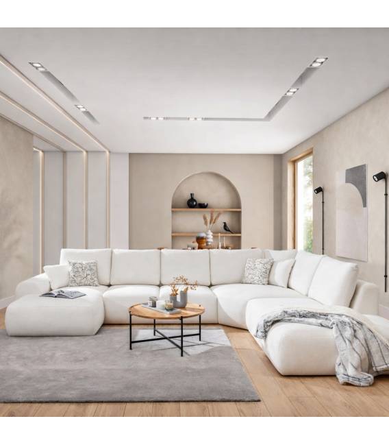 Minkštas kampas DIONIZOS 274x396 beige