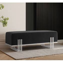 Suoliukas BOLU 35x100 juodas/ baltos kojos