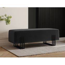 Suoliukas BOLU 35x100 juodas/ juodos kojos