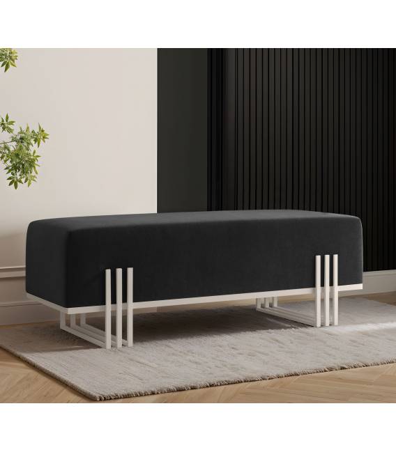 Suoliukas BOLU 35x80 juodas/ kašmyro kojos