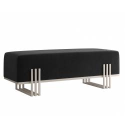 Suoliukas BOLU 35x100 juodas/ kašmyro kojos