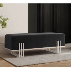 Suoliukas BOLU 35x100 juodas/ kašmyro kojos