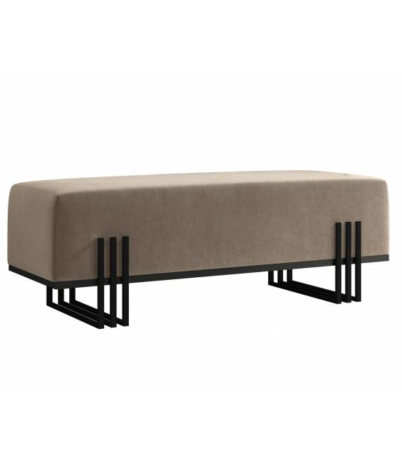 Suoliukas BOLU 35x80 rudas/ juodos kojos