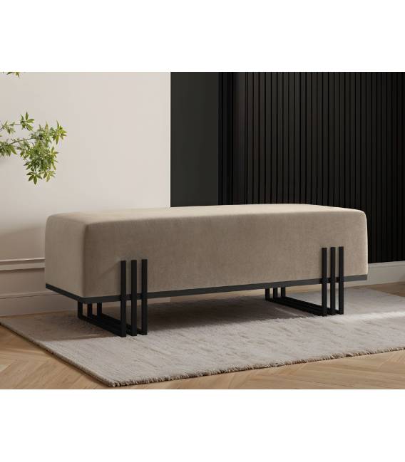 Suoliukas BOLU 35x100 rudas/ juodos kojos