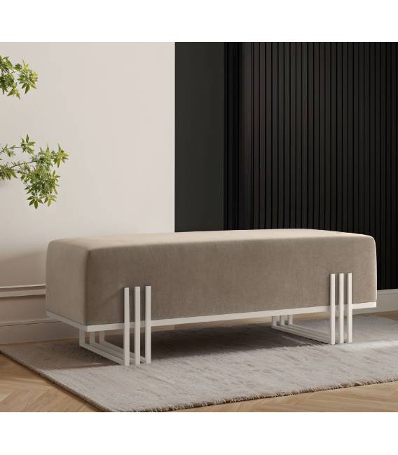 Suoliukas BOLU 35x80 rudas/ kašmyro kojos