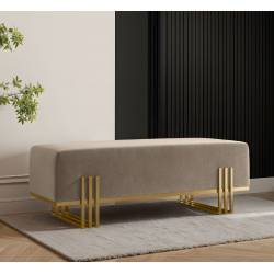 Suoliukas BOLU 35x80 rudas/ aukso kojos