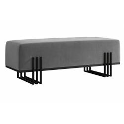 Suoliukas BOLU 35x80 pilkas/ juodos kojos