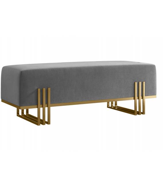 Suoliukas BOLU 35x80 pilkas/ aukso kojos