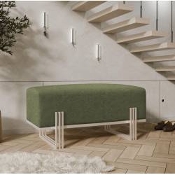 Suoliukas BOLU 35x80 žalias/ kašmyro kojos