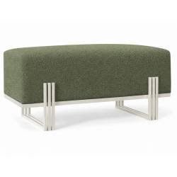 Suoliukas BOLU 35x100 žalias/ kašmyro kojos