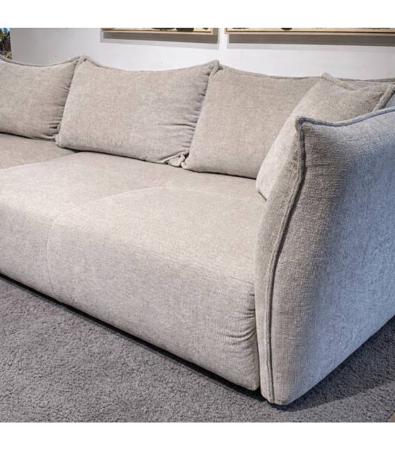 Minkštas kampas BOTEGA 300x210 rusvas