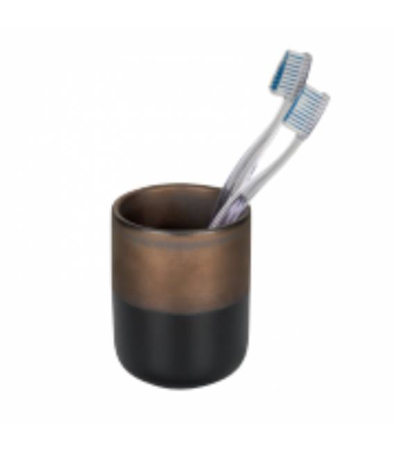 Dantų šepetėlio laikiklis ENEGO Ø8 bronzinė/juoda