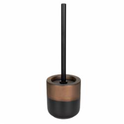 Tualeto šepetys ENEGO Ø12x39h bronzinė/juoda