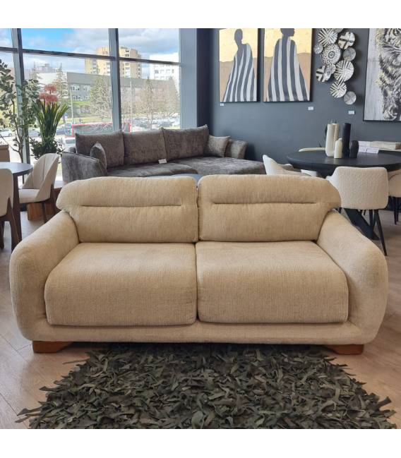 Sofa-lova SANTA 194x98 rusva