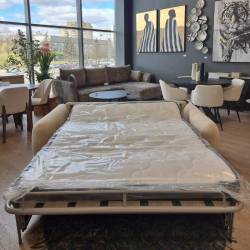 Sofa-lova SANTA 194x98 gelsva