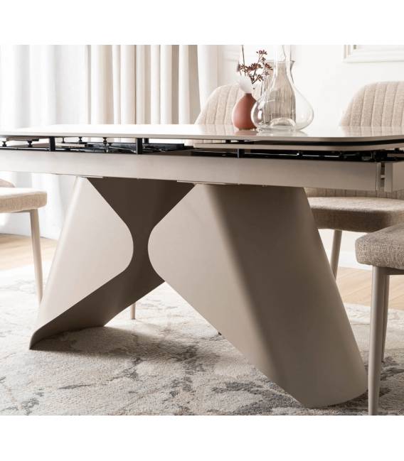 Išskleidžiamas stalas VERINA 160(240)x90 marmuro