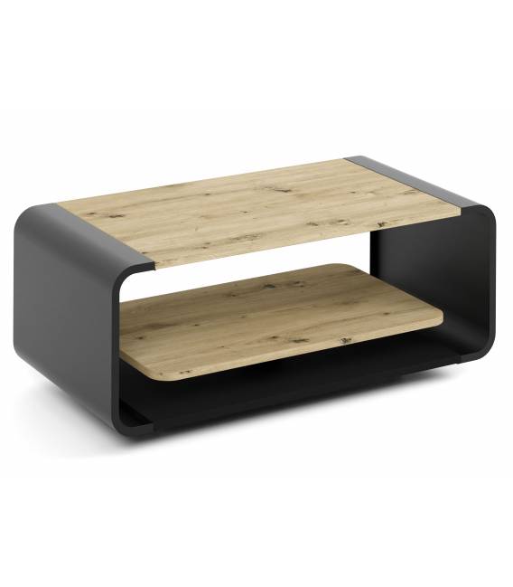 Kavos staliukas OLIE 100x50 artisan/ juodas