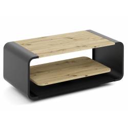 Kavos staliukas OLIE 100x50 artisan/ juodas