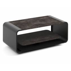 Kavos staliukas OLIE 100x50 dark atelier/ juodas