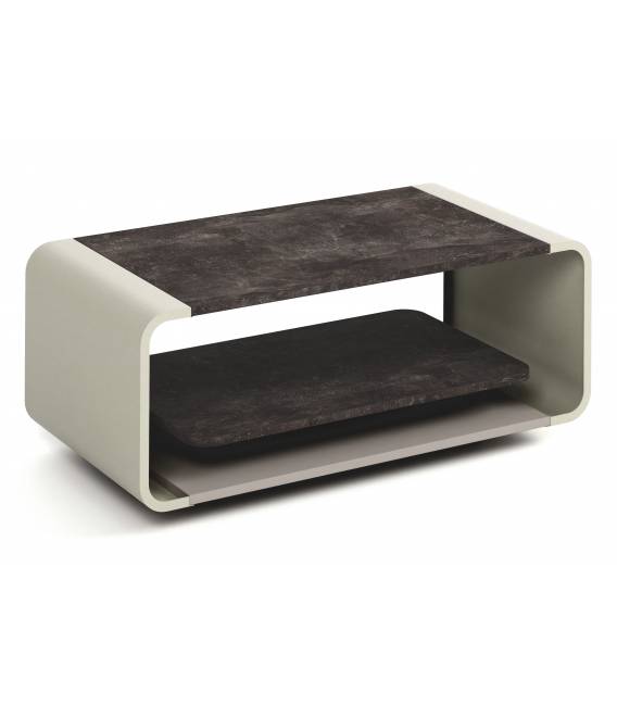 Kavos staliukas OLIE 100x50 dark atelier/ smėlio