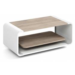 Kavos staliukas OLIE 100x50 teracotta/ baltas