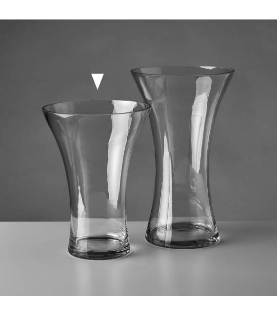 Vaza HERINA Ø18 skaidri