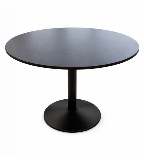 Apvalus stalas EGE Ø100 juodas