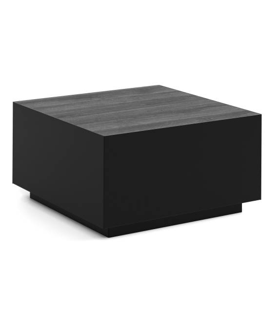 Kavos staliukas DAQU 65x65 sherman oak/ juoda