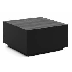 Kavos staliukas DAQU 65x65 sherman oak/ juoda