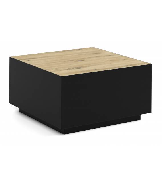 Kavos staliukas DAQU 65x65 artisan/ juoda