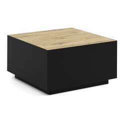 Kavos staliukas DAQU 65x65 artisan/ juoda