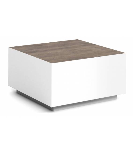 Kavos staliukas DAQU 65x65 canollo/ baltas