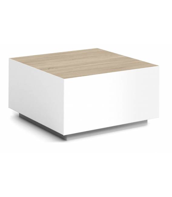 Kavos staliukas DAQU 65x65 sonoma/ baltas