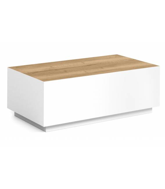 Kavos staliukas SIROM 100x55 halifax/ baltas