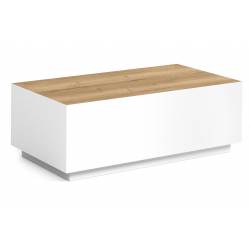 Kavos staliukas SIROM 100x55 halifax/ baltas